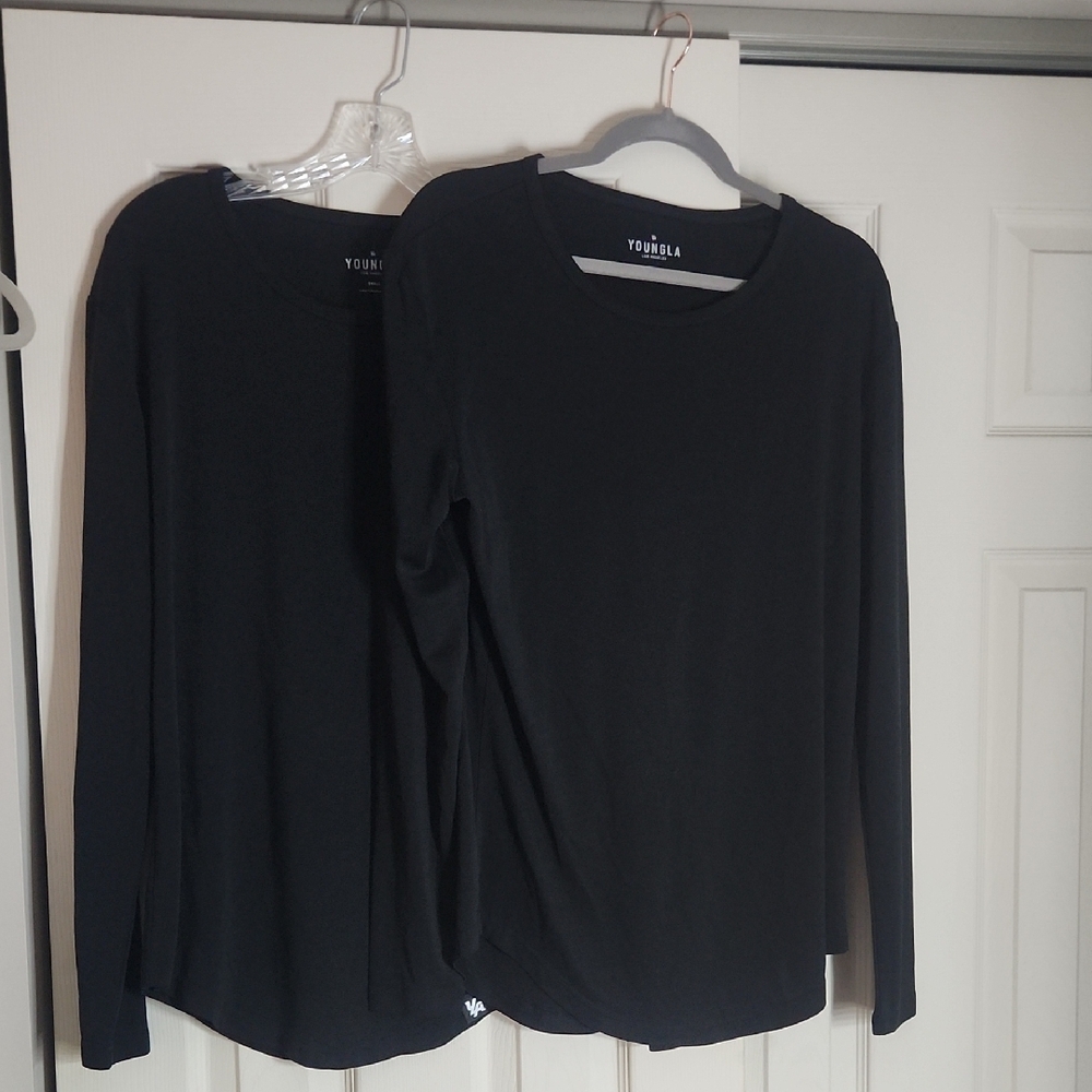 2 YoungLA Dark Gray Crew Neck Tee